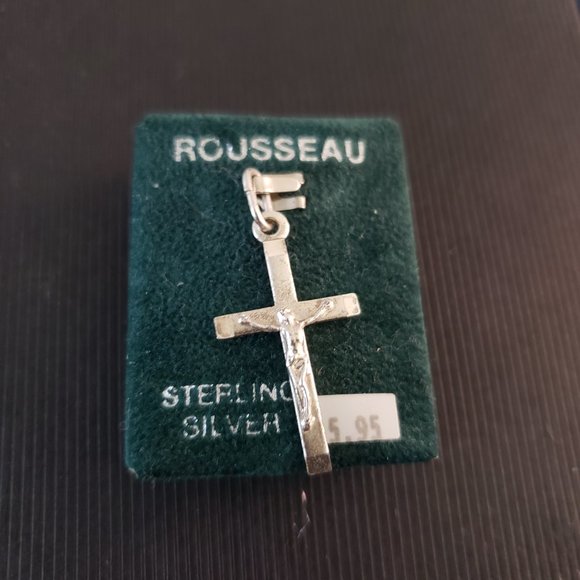 Jewelry - (2/$20) Silver Charm Cross